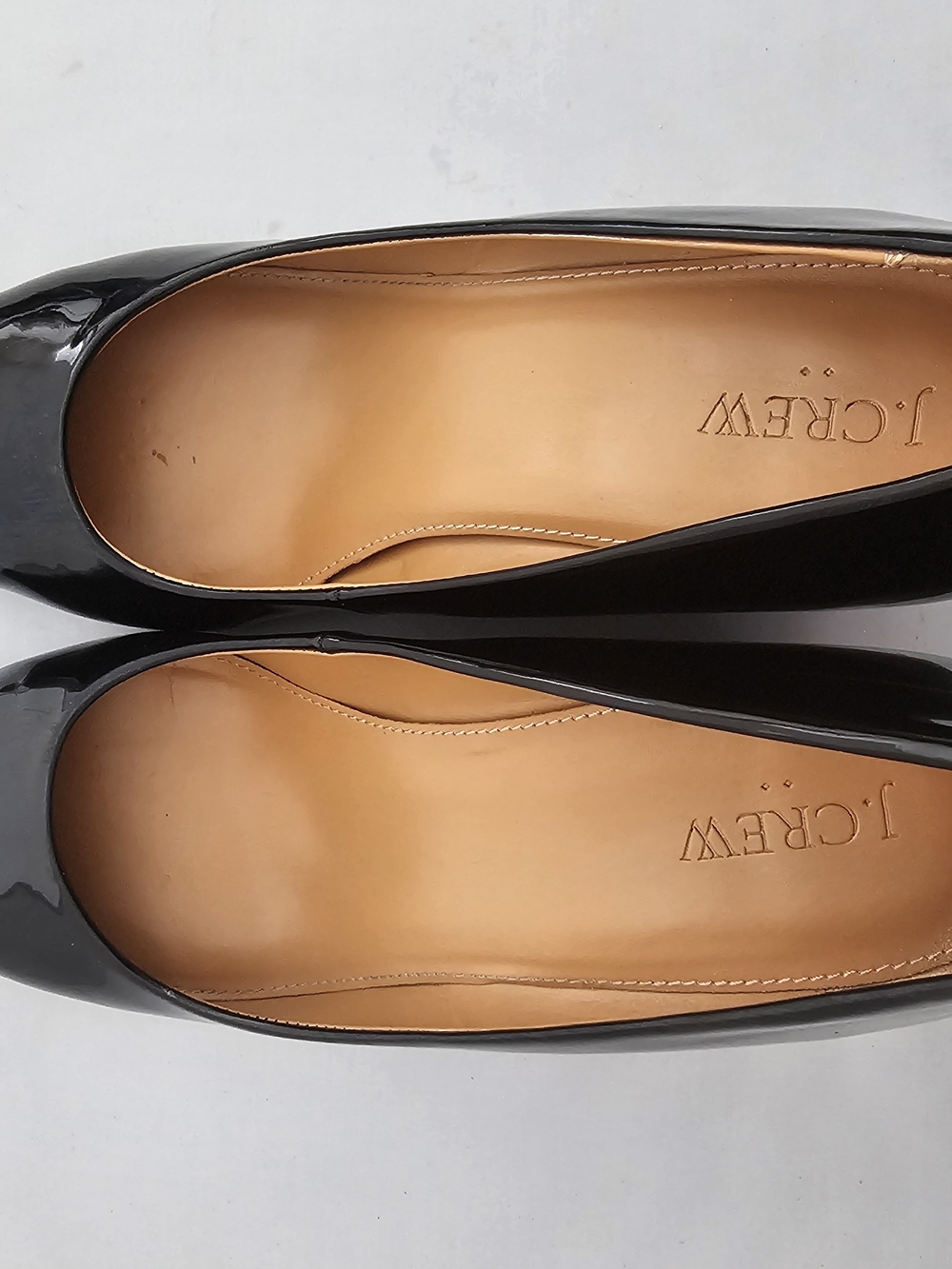 J. Crew Women’s Black Patent Leather Flats